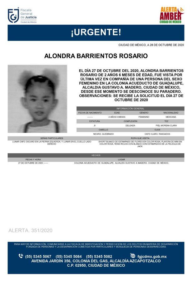Ficha de búsqueda de Alondra