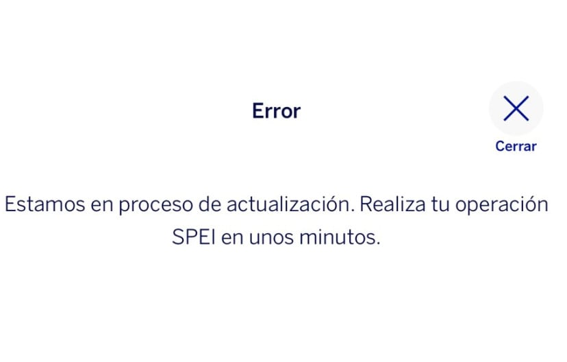 Reportan fallas en aplicación de BBVA