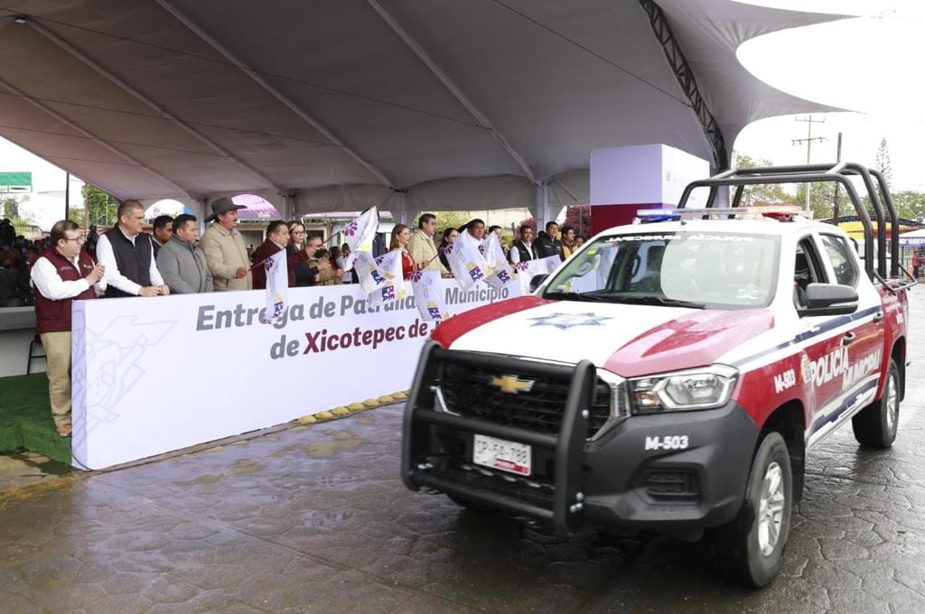 Inauguración asta bandera monumental, Xicotepec, Puebla