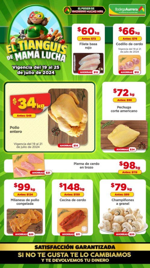 Bodega Aurrerá tianguis de frutas y verduras hoy al 25 de julio 2024: Estas son las mejores ofertas