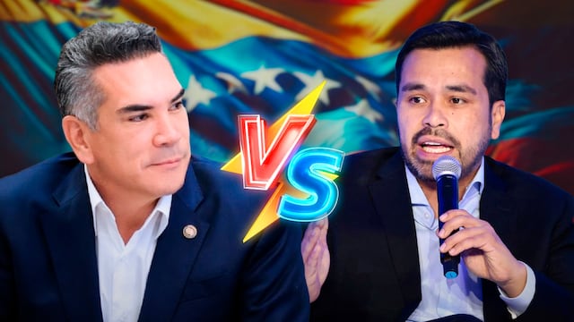 Alejandro Moreno y Álvarez Máynez chocan por la situación en Venezuela