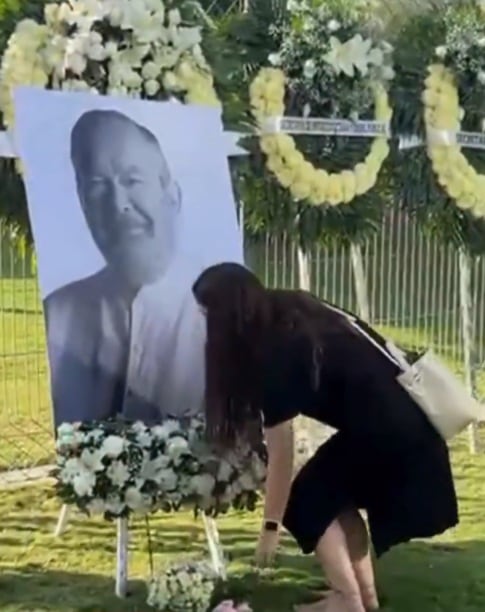 Así fue la despedida de la hija de Mauricio Fernández tras su muerte