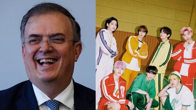 Marcelo Ebrard y BTS