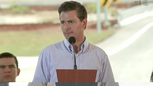 El presidente Enrique Peña Nieto entregó la ampliación del Periférico Pablo García y Montilla y reiteró su compromiso con Campeche y el proyecto carretero nacional.