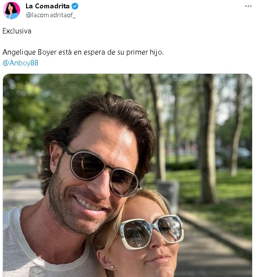 Bromean por el Día de los Inocentes con embarazo de Angelique Boyer y Sebastian Rulli.