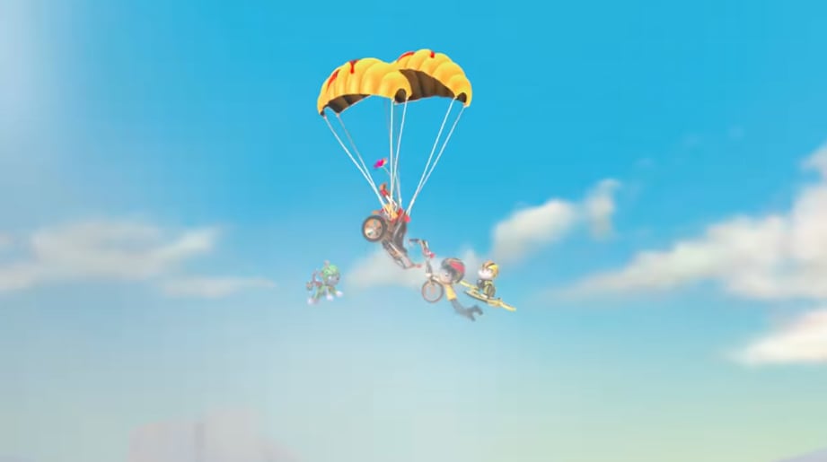 Paw Patrol por Día Nacional de la Bicicleta Eléctrica