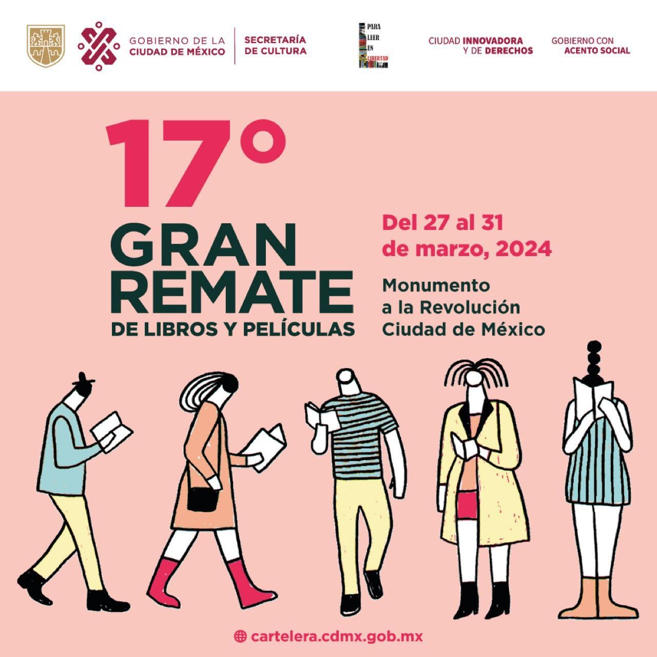 ¿Cuándo es el gran remate de libros y películas en el Monumento a la Revolución? Lo que debes de saber