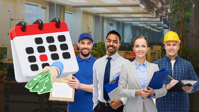 Calendario de pagos para trabajadores de CDMX