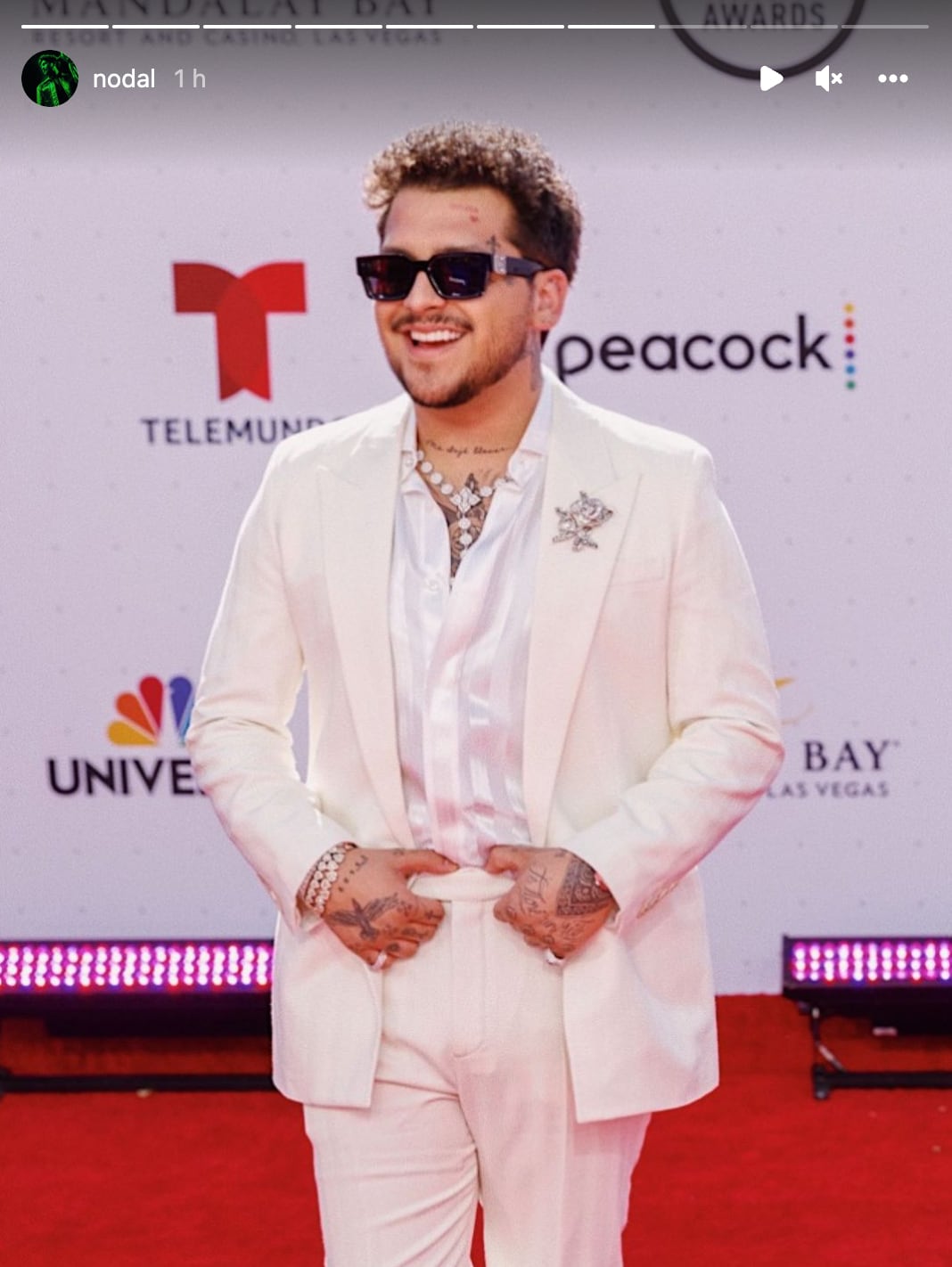 Christian Nodal en los Latin America Music Awards