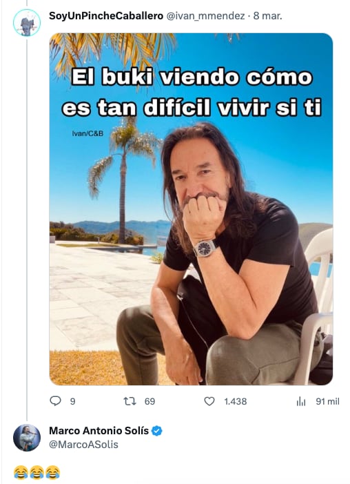 Marco Antonio Solis se divierte con sus fans publicando sus mejores memes