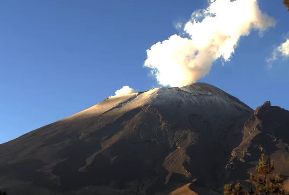 Volcán Popocatépetl el 20 de septiembre
