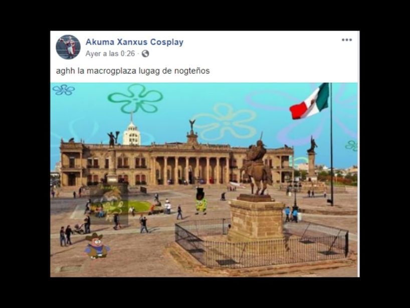 Los memes toman imágenes de diferentes partes del país