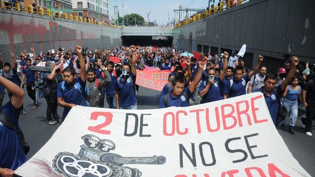 Marcha conmemorativa al 2 de octubre de 1968
