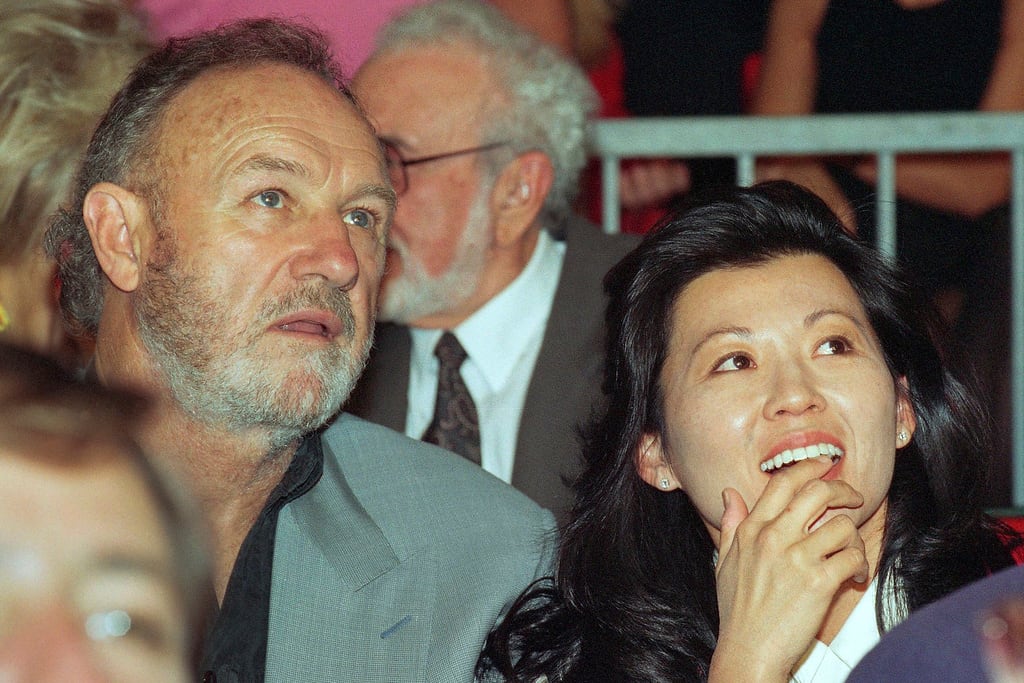 Gene Hackman y su esposa Betsy Arakawa.