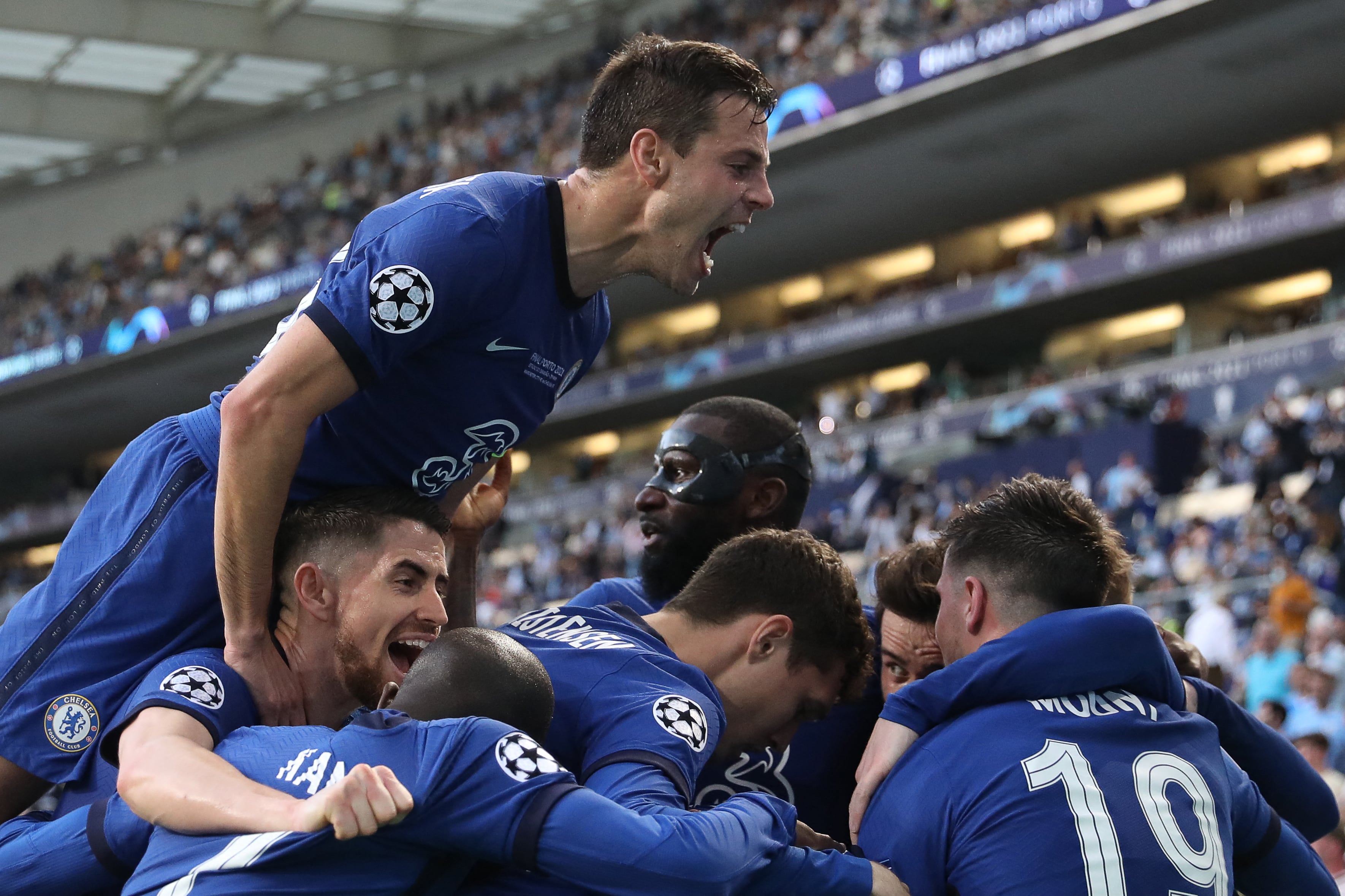 Chelsea FC festeja gol