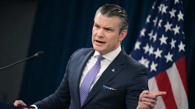 Pete Hegseth, Secretario de Guerra de Estados Unidos.