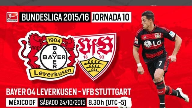 Javier Chicharito Hernández se ha ganado la titularidad en el cuadro del Leverkusen