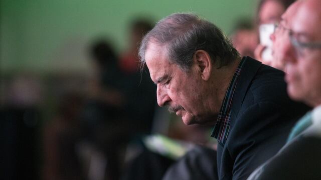 Vicente Fox. Molestia con AMLO.