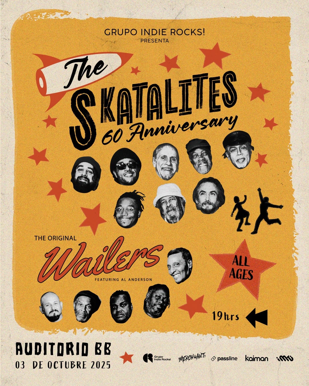Concierto de The Skatalites en Auditorio BB