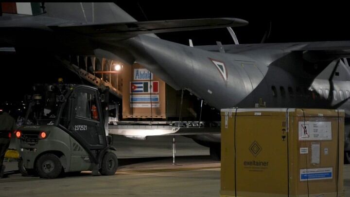 Llegan millones de vacunas Abdala para Covid-19 a México