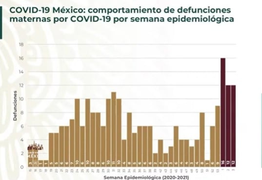 Muertes maternas por Covid-19