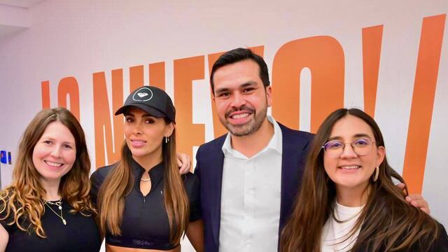 Jorge Álvarez Máynez da la bienvenida a Macky González