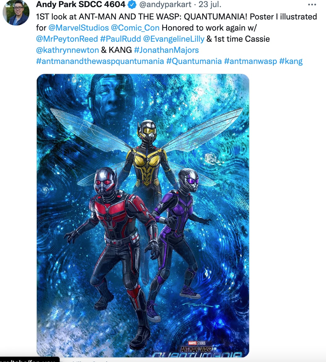Póster de ‘Ant-Man and The Wasp: Quantumania’