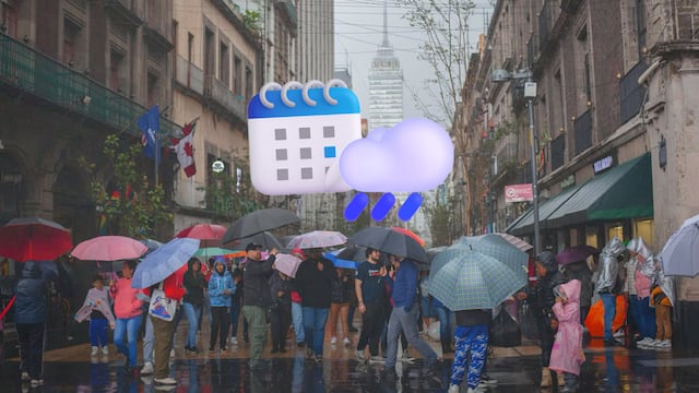 Lluvias seguirán en México hasta el 19 de mayo, pronostica el SMN