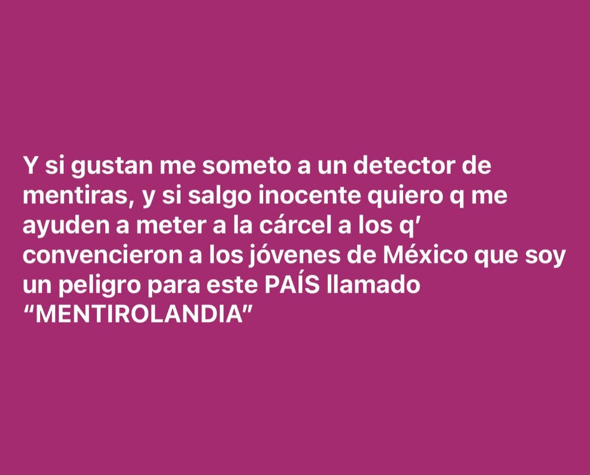 Aleks Syntek se defiende de acusaciones falsas.