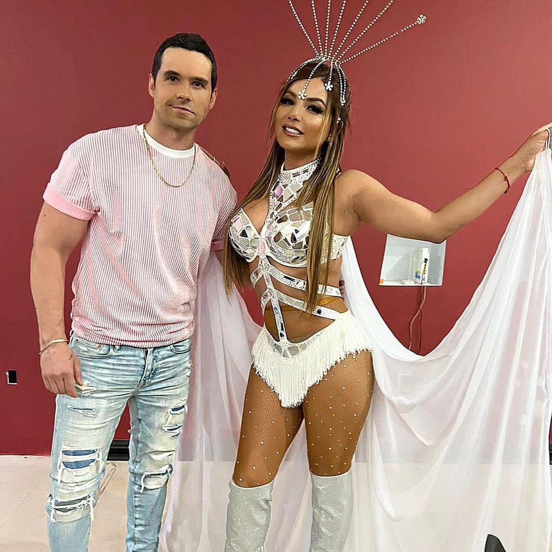Eleazar Gómez y Aleida Núñez.