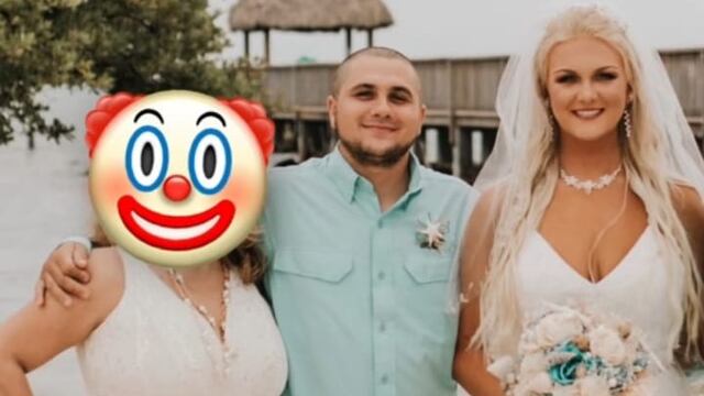 Suegra se puso con un vestido de boda idéntico al suyo