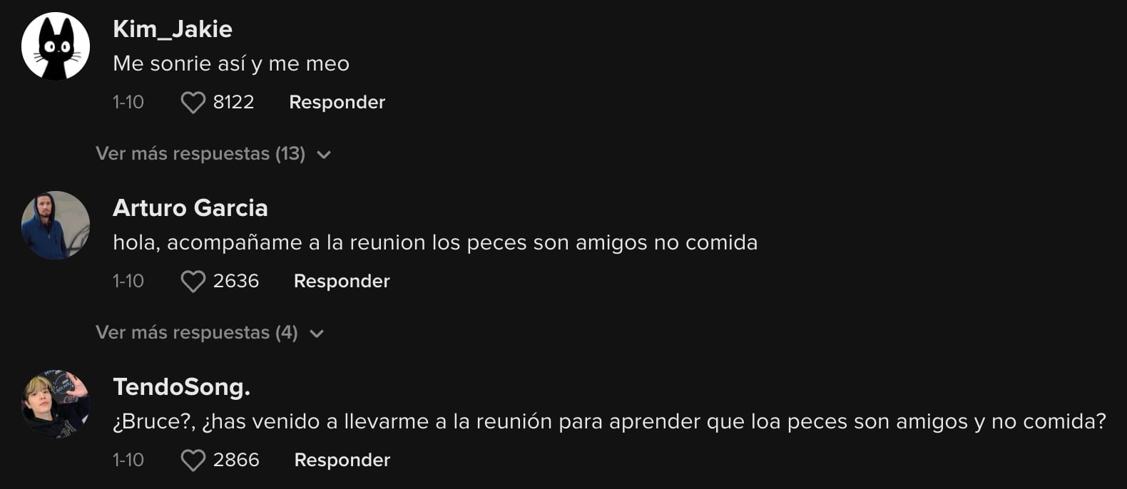 Comentarios al video del tiburón