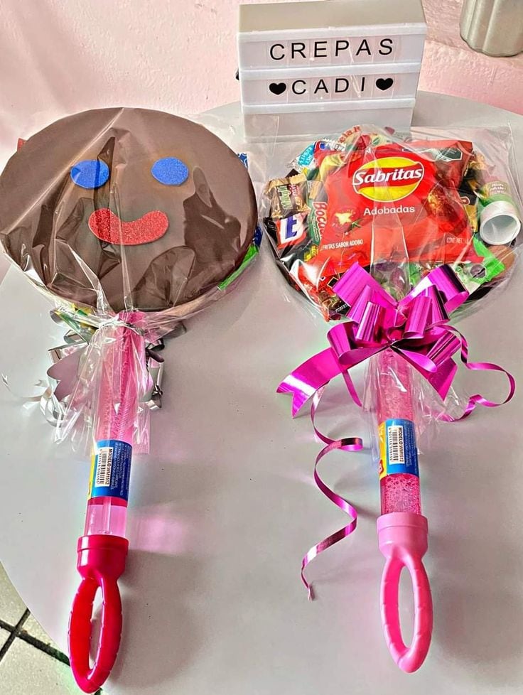 Dulceros de paleta Payaso para el Día del Niño