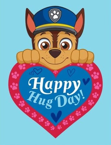 Fondos Paw Patrol de San Valentín para descargar