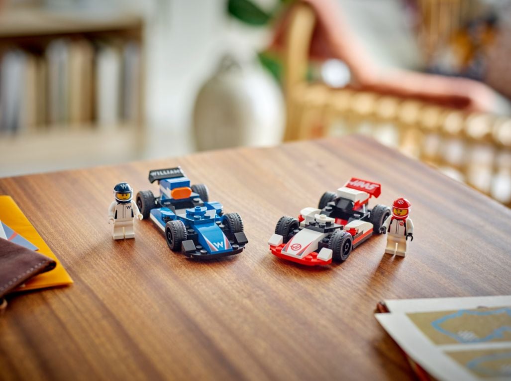 LEGO City Autos de F1 Williams Racing y Haas F1
