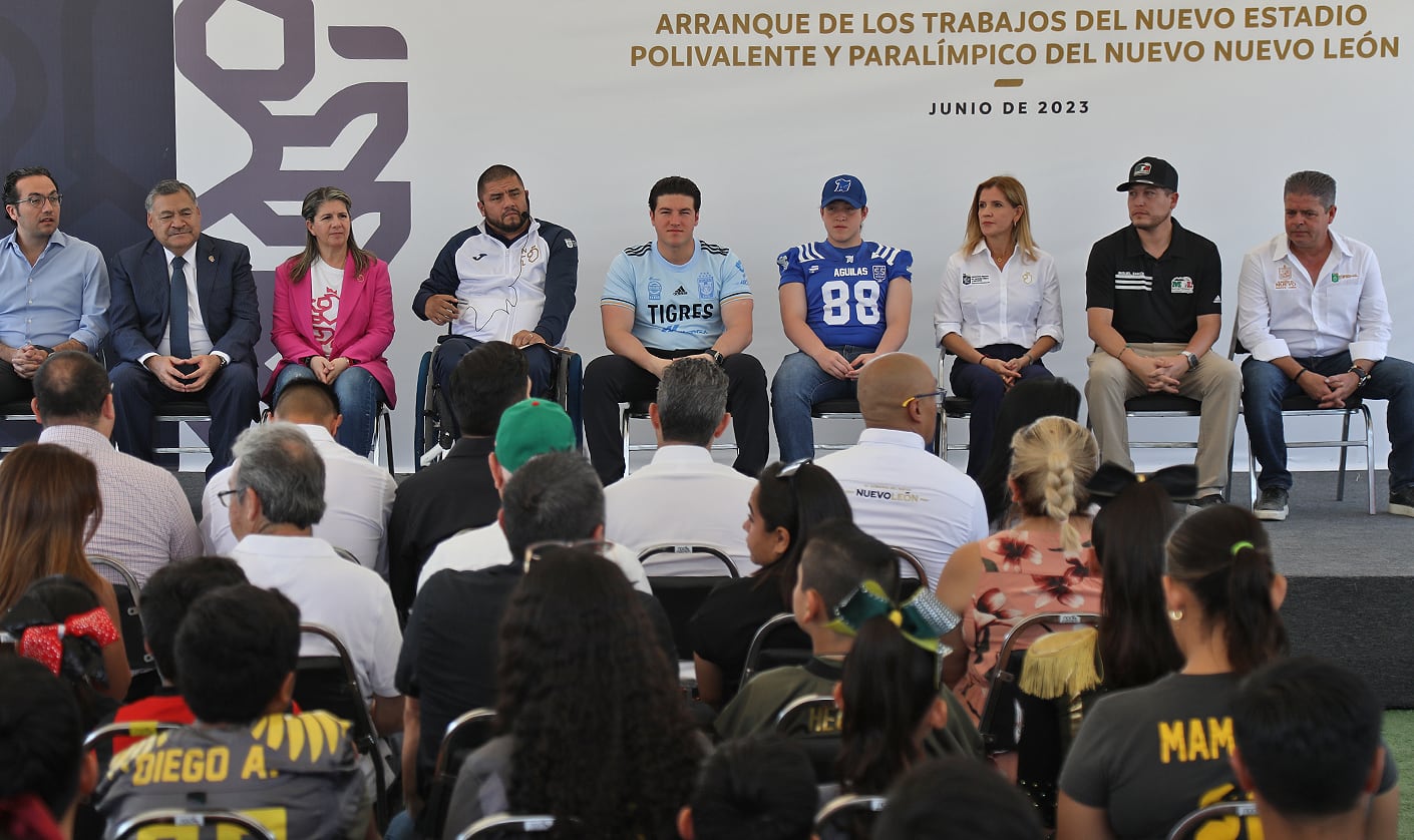 Samuel García arranca obras del Estadio Nuevo León