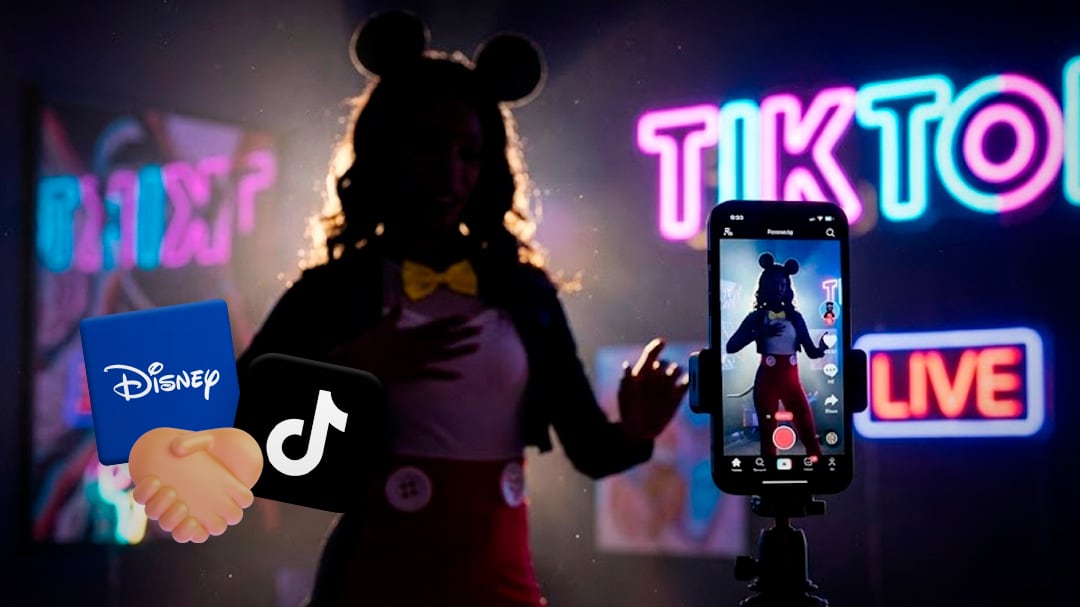 Así funcionará la alianza entre Disney y TikTok para usar sus personajes