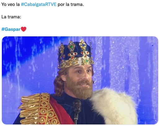 El Rey Mago Gaspar rompe corazones tras su participación en la Cabalgata de Reyes Magos 2023