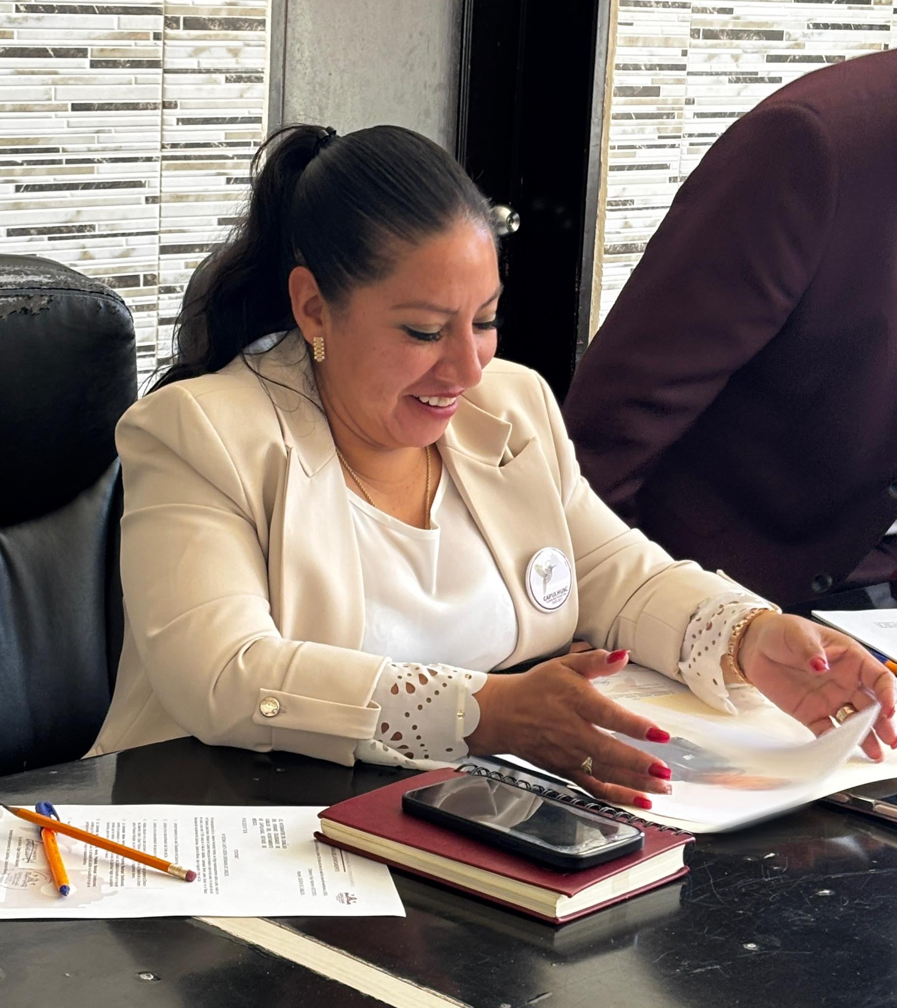 Selenne Hernández Herrera, alcaldesa de Capulhuac de 2025 a 2027