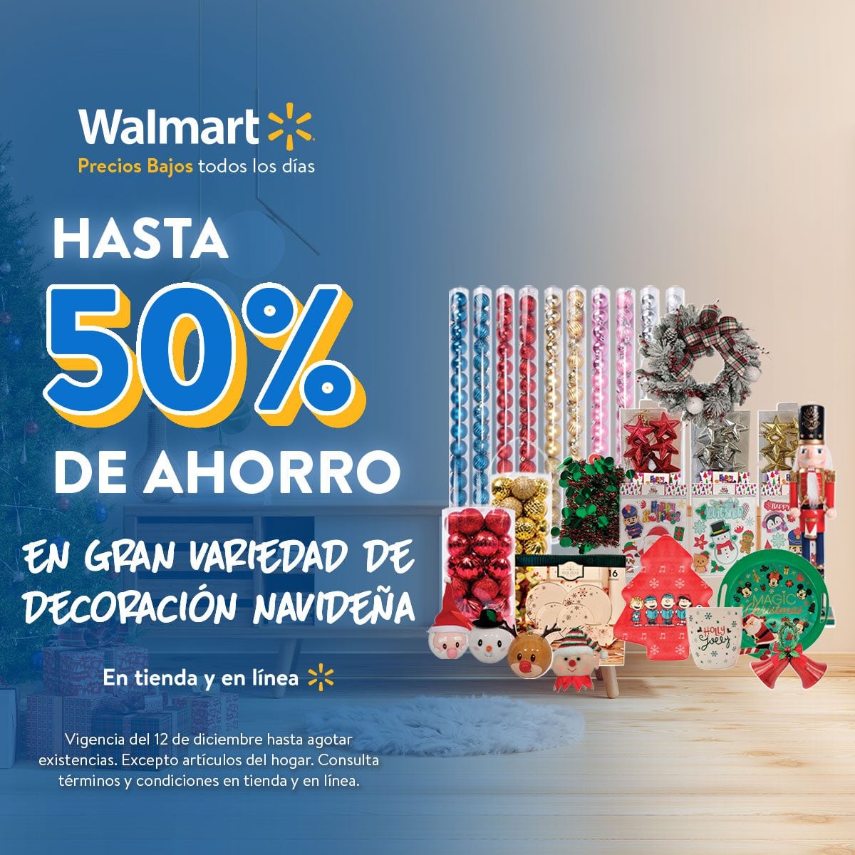 Walmart Liquidación de Navidad
