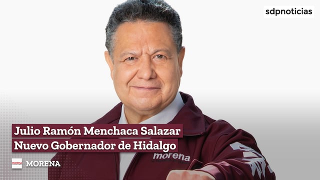 Julio Ramón Menchaca Salazar virtual ganador de las elecciones en Hidalgo 2022