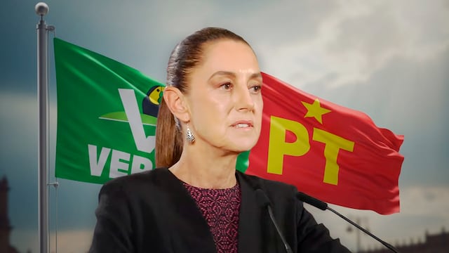 Sheinbaum descarta presionar al Verde y al PT por la reforma electoral