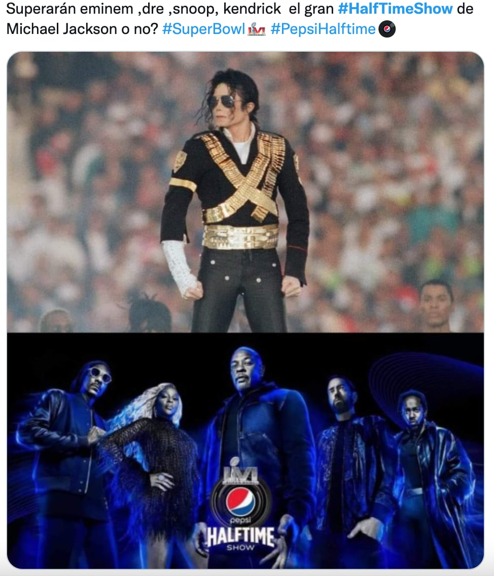 Memes del Super Bowl 2022 sobre el Halftime show