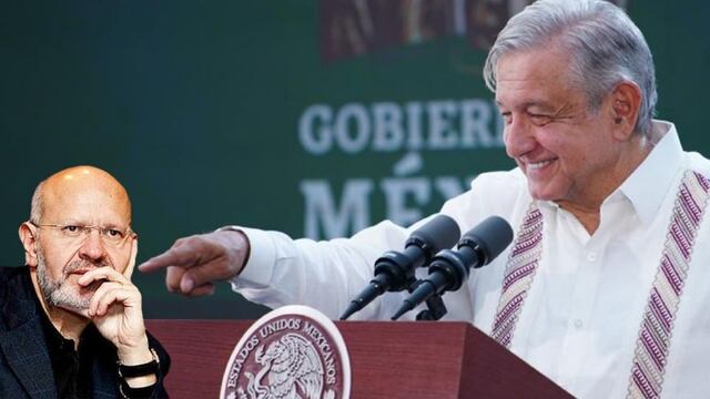 AMLO señala al "periodista"