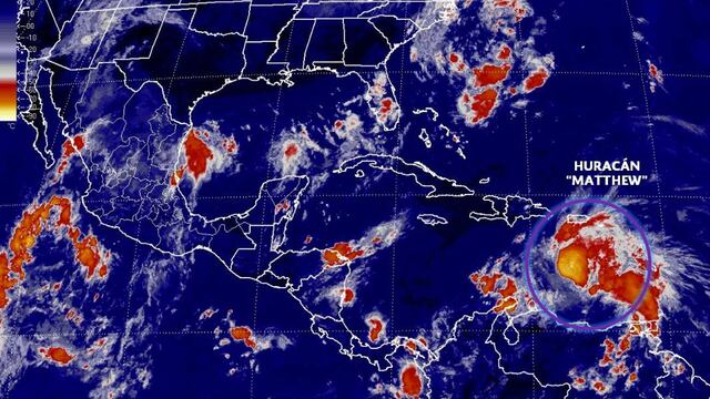 Huracán Matthew.