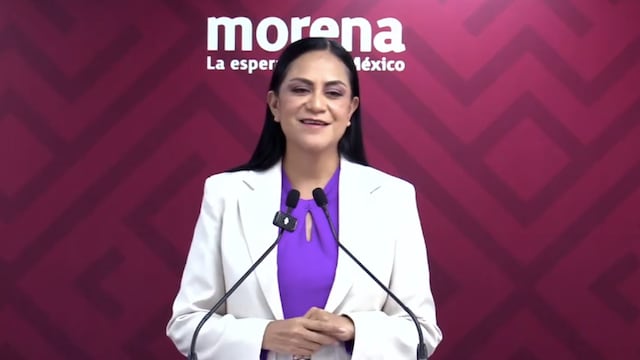 Ariadna Montiel, presidenta nacional de Morena.