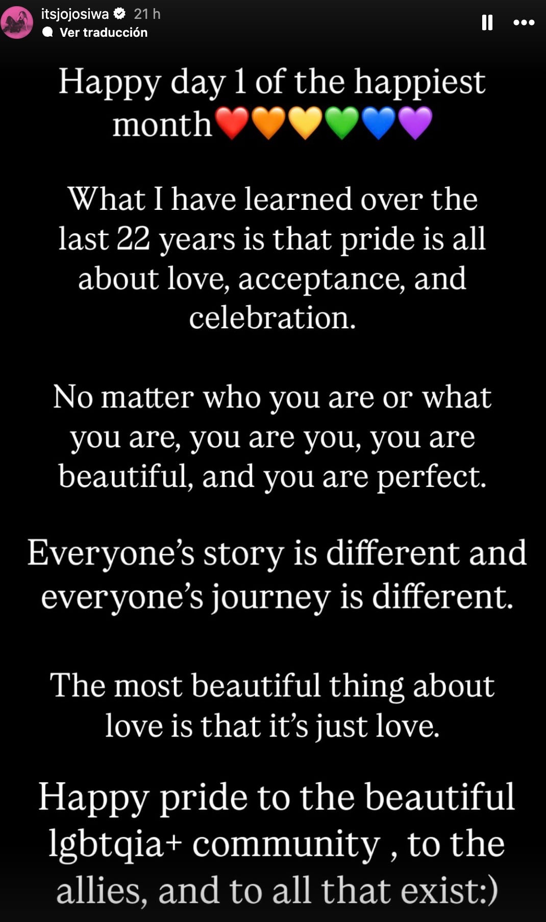 JoJo Siwa con Chris Hughes