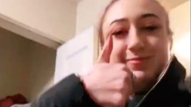 Novia tras conocer al infiel