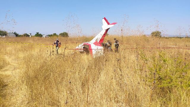 Avioneta se desploma en San José Vista Hermosa en Puente de Ixtla, Morelos; hay dos muertos