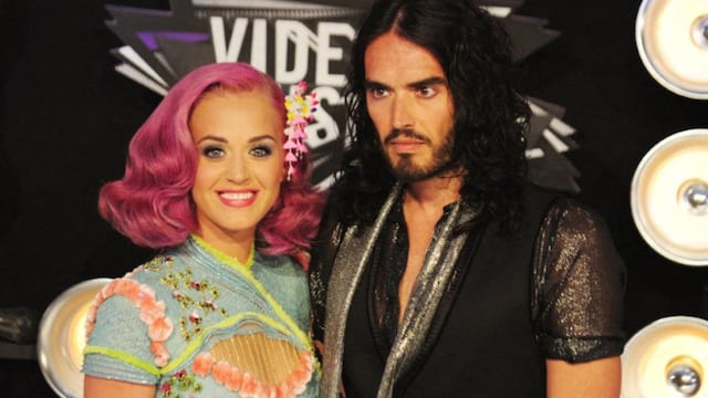 Katy Perry y Russell Brand